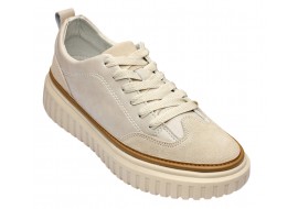 Pantofi dama casual din piele naturala Bej - Medina GSK3013B